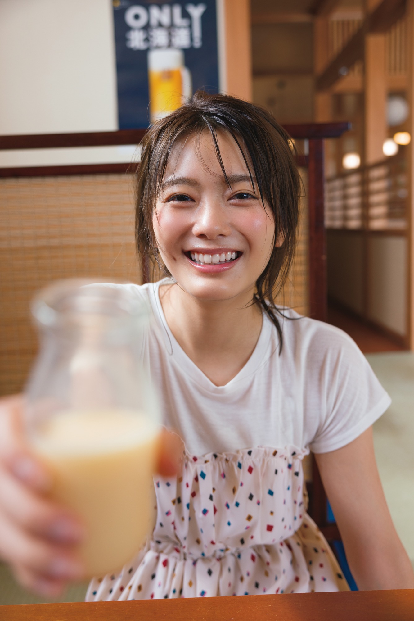 田村保乃1st写真集「一歩目」より。（Photo by Takeo Dec. ）