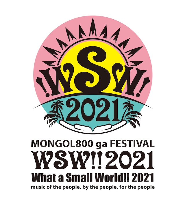 「MONGOL800 ga FESTIVAL What a Small World!! 2021」ロゴ