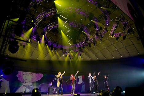 「ひきこもりたちでもフェスがしたい！～世界征服II＠東京ドーム～ONLINE」の様子。