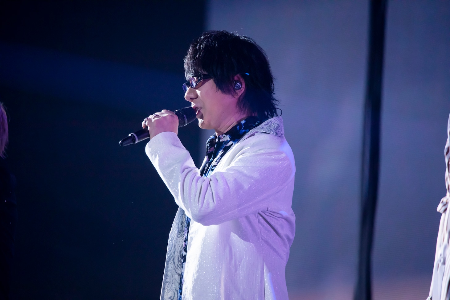 神宮寺寂雷を演じる速水奨。