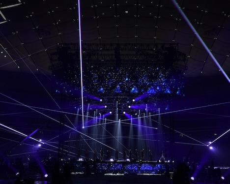 「ひきこもりたちでもフェスがしたい！～世界征服II＠東京ドーム～ONLINE」の様子。