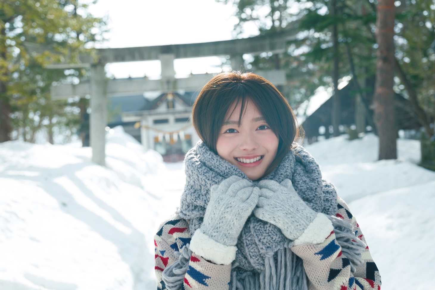 田村保乃1st写真集「一歩目」より。（Photo by Takeo Dec. ）