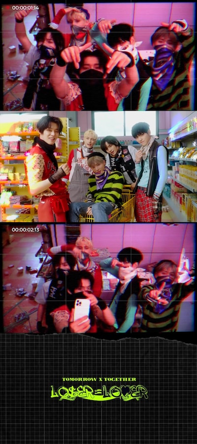 TOMORROW X TOGETHER「The Chaos Chapter: FIGHT OR ESCAPE」“ESCAPE”Ver.コンセプトクリップより。