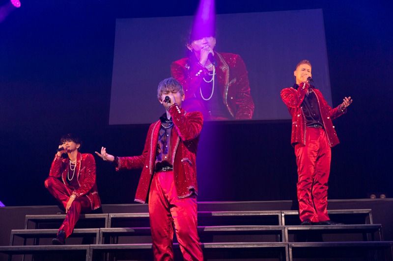 左から萩凌介、馬場涼真、前田純基。