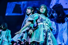 左から水湊みお、池田メルダ。（撮影：藤井拓）