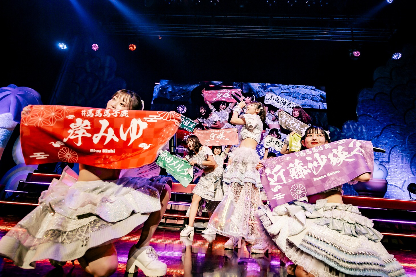#ババババンビ「#大馬鹿者祭」の様子。（撮影：藤井拓）