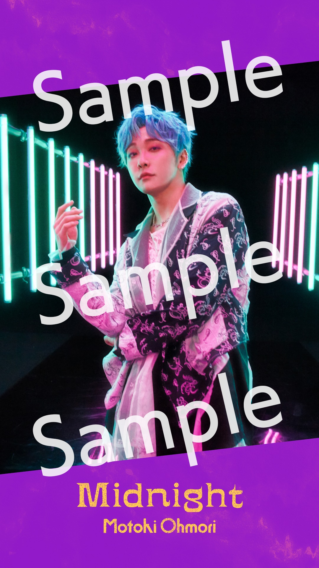 大森元貴（Mrs. GREEN APPLE）「Midnight Concept Photo待受画像」サンプル