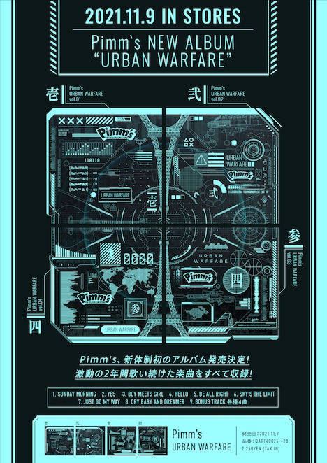 Pimm's「URBAN WARFARE」告知ビジュアル