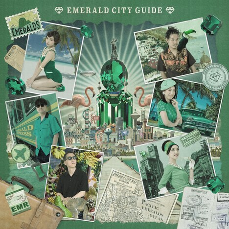 JINTANA & EMERALDS「Emerald City Guide」ジャケット