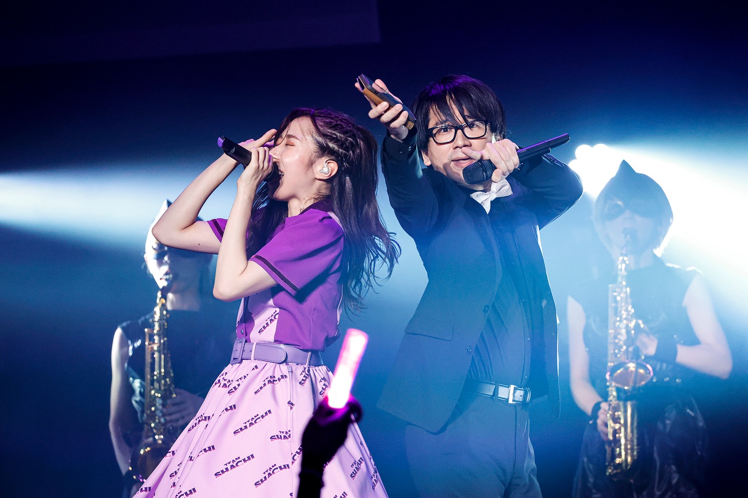 大黒柚姫と瀬戸口俊介。（撮影：笹森健一）