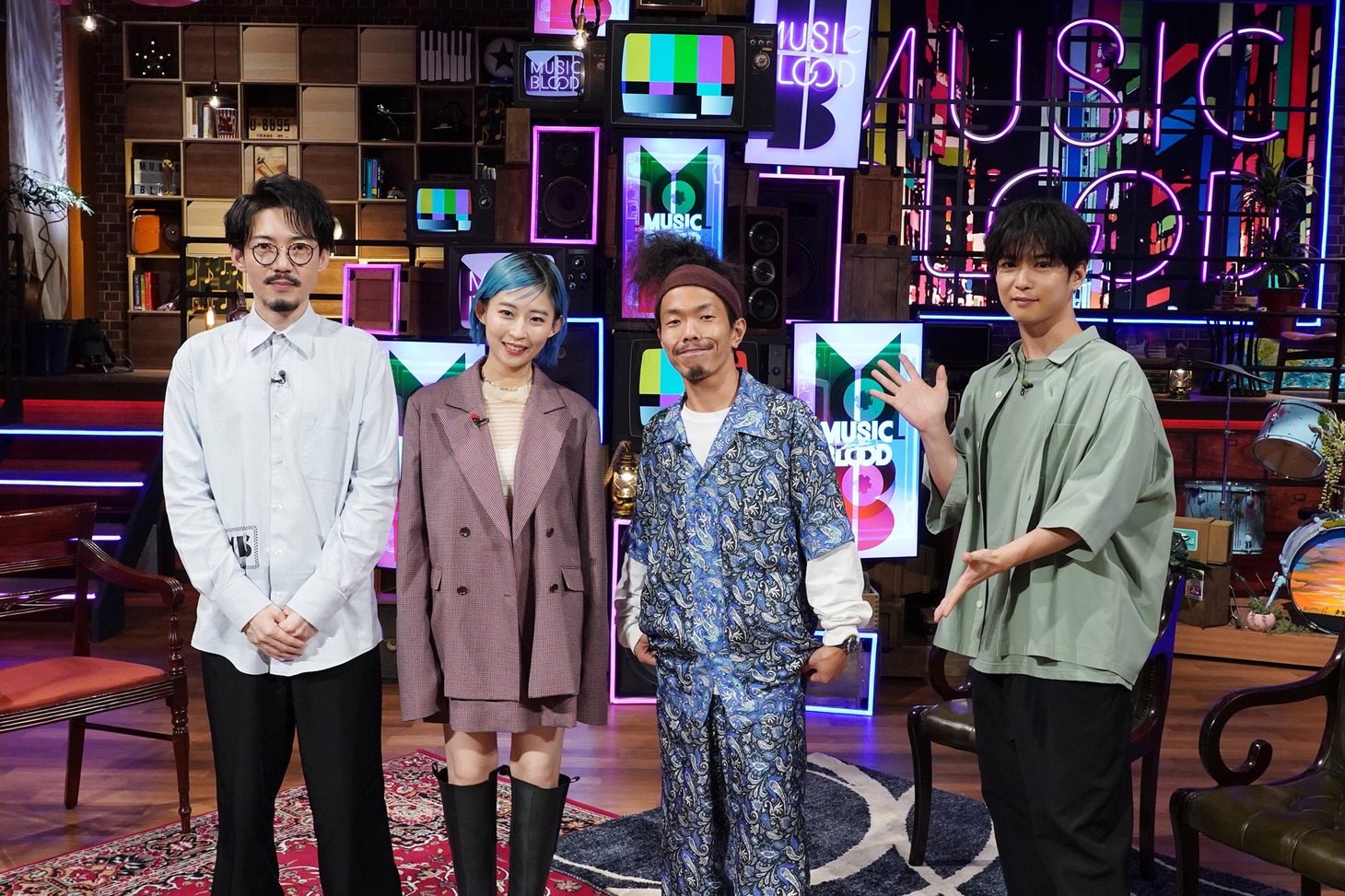 Awesome City Clubと千葉雄大。 (c)日本テレビ