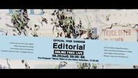Official髭男dism「Official髭男dism 『Editorial』発売記念ONLINE FREE LIVE」告知ビジュアル
