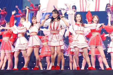 「NMB48 LIVE 2021 in 初夏 ～はつなつ！ハツラツ！～」の様子。 (c)NMB48