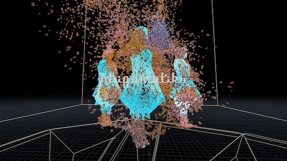 NFTアート作品「Imaginary Museum "Time Warp"」