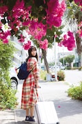 田村保乃1st写真集「一歩目」楽天ブックス版裏表紙(Photo by Takeo Dec. )