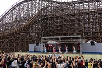 豆柴の大群のライブの様子。