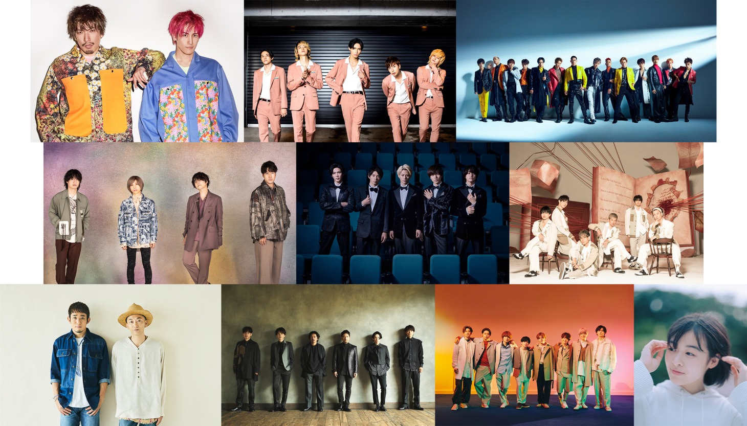 TBS系「CDTVライブ！ライブ！」8月30日放送回の出演者。