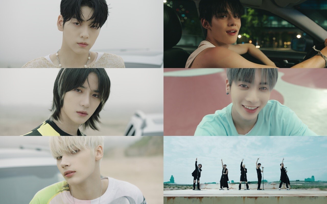 TOMORROW X TOGETHER「LO$ER=LO♡ER」ティザー映像より。(c)&(p)BIGHIT MUSIC