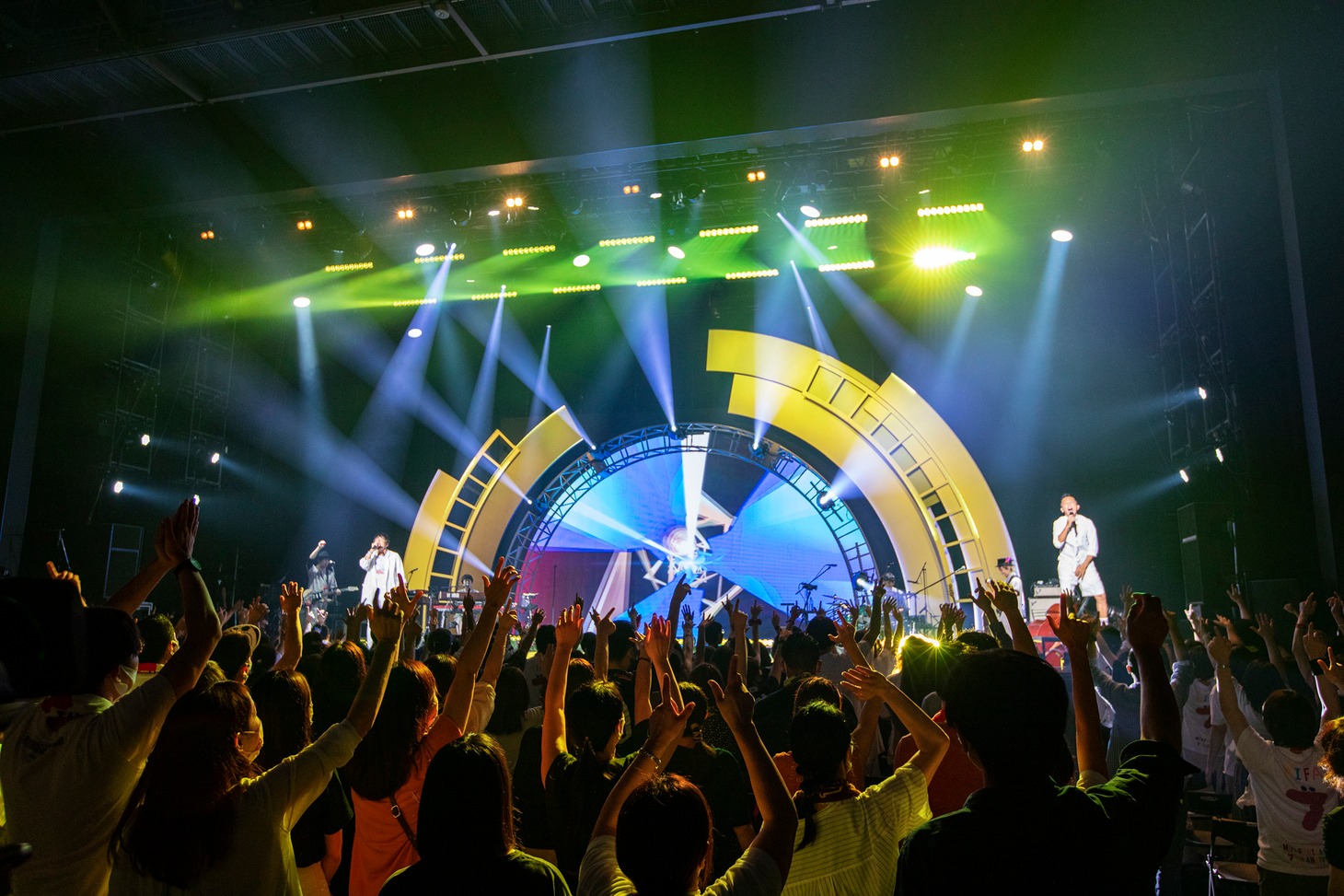 ウカスカジー「MIFA Football Park 7th anniversary party」より。（撮影：樋口涼）