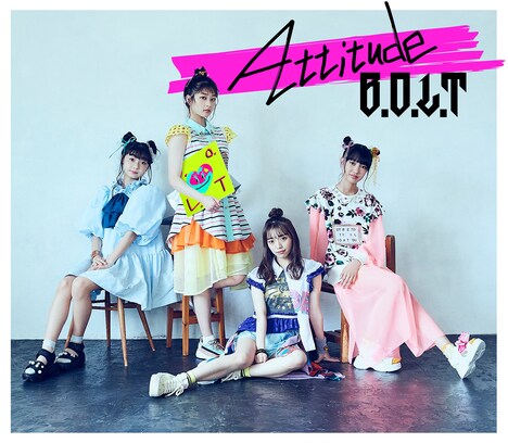 B.O.L.T「Attitude」初回限定盤Aジャケット