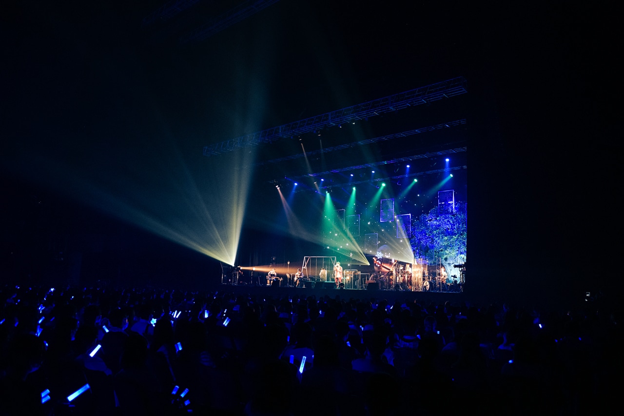 そらる「SORARU ACOUSTIC LIVE TOUR 2021 -きみのゆめをきかせて-」の様子。