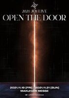 JO1「2021 JO1 LIVE "OPEN THE DOOR”」ポスター画像