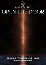 JO1「2021 JO1 LIVE "OPEN THE DOOR”」ポスター画像