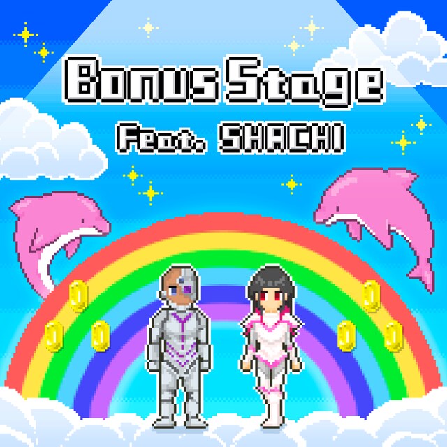 Minchanbaby「Bonus Stage（feat. SHACHI）」配信ジャケット
