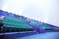 多摩六都科学館内のプラネタリウムドーム・サイエンスエッグ