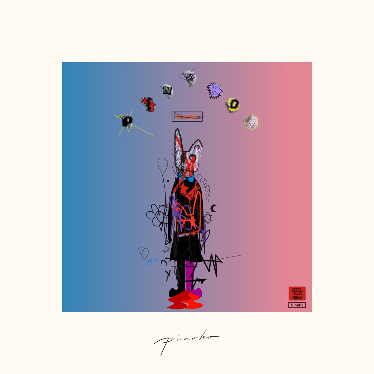 pinoko「lunatic」ジャケット