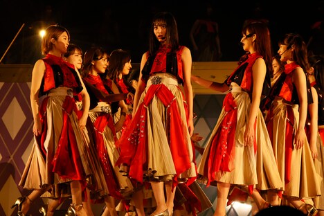 乃木坂46「真夏の全国ツアー2021」福岡公演の様子。