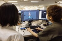 画面に写っているのはカイネの3Dモデル。