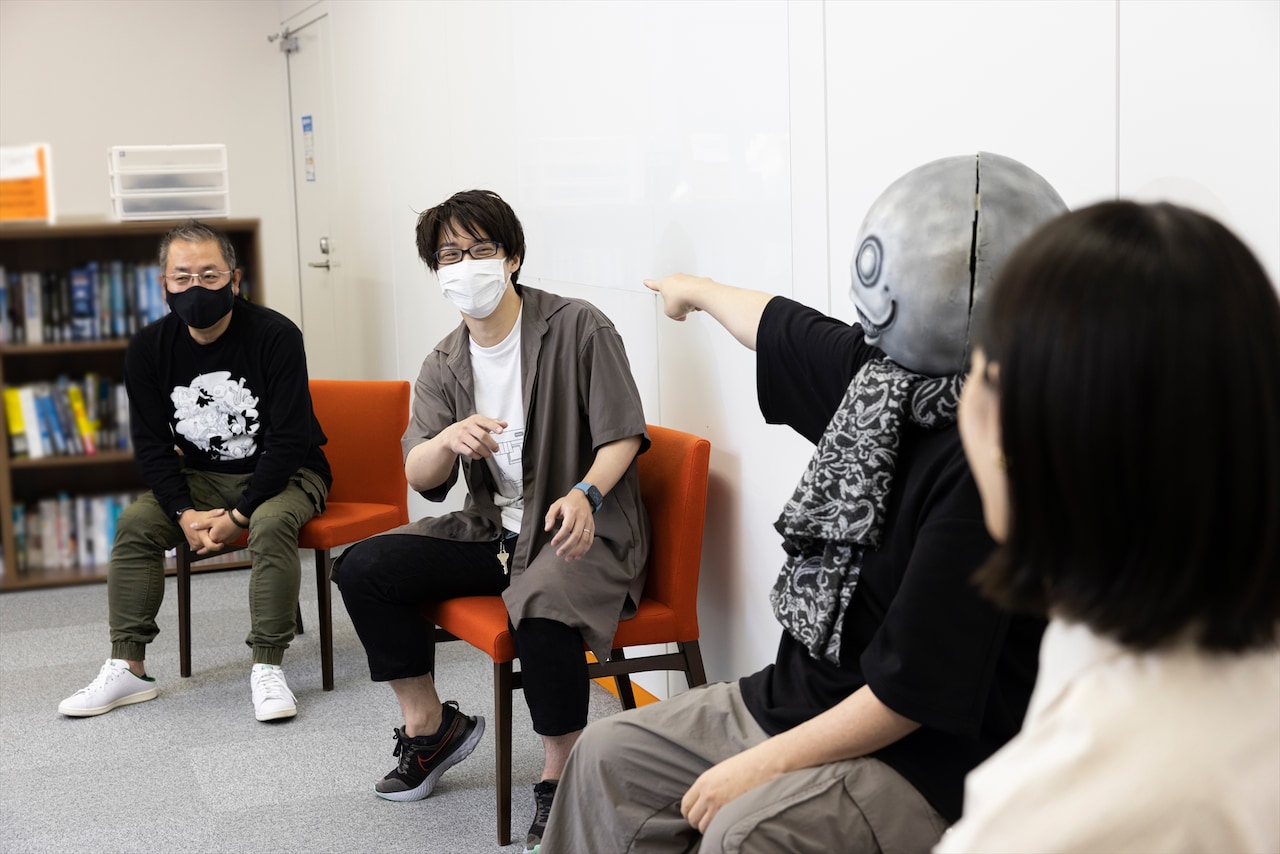 左から齊藤陽介さん、伊藤佐樹さん、ヨコオタロウさん、のっちさん。