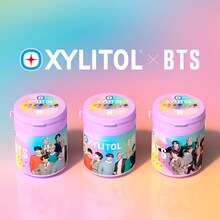 「キシリトールガム BTS Smileボトル」集合バージョン