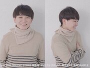 藤田麻衣子「忘れられない人」ビクターオンラインストア購入者特典スヌード着用写真