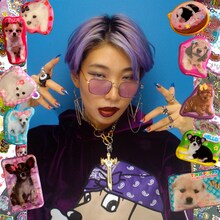 田島ハルコ「女子美の狂犬卍」配信ジャケット