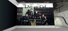 「L'Arc-en-Ciel 30th L'Anniversary VR Museum」キービジュアル