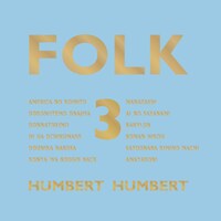 ハンバート ハンバート「FOLK 3」初回限定盤（CD+Blu-ray）のジャケット。