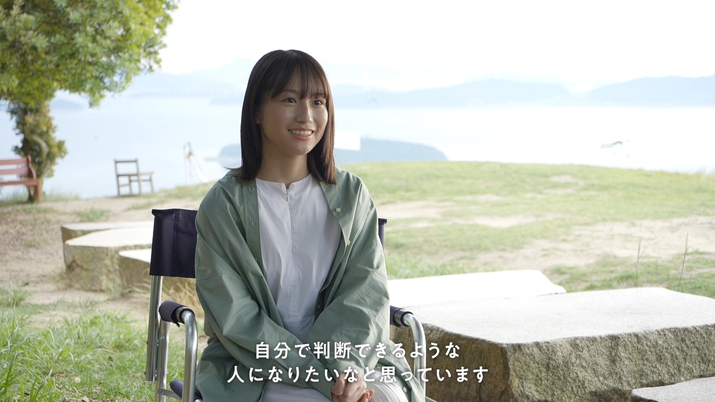SUENAGA GroupテレビCM「弾き語り篇」メイキングより。