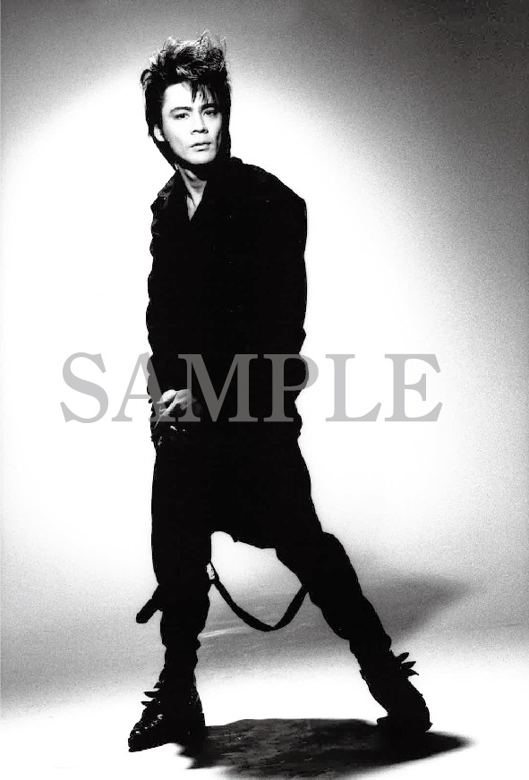 BOØWY「BOØWY Special Photo Book」に付属するポストカードのサンプル。