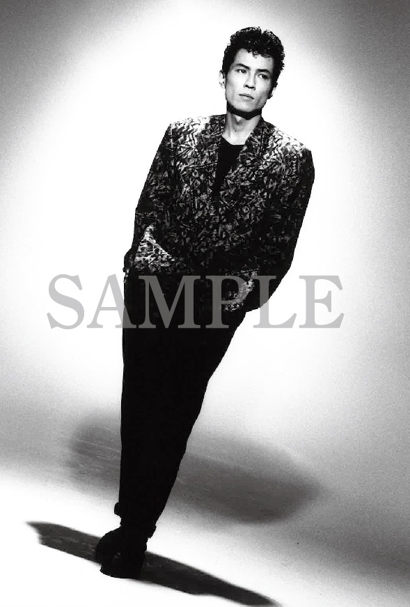 BOØWY「BOØWY Special Photo Book」に付属するポストカードのサンプル。