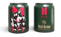人気画像6位は「BTS初の缶コーヒーを日本でお披露目、明日から販売」より、「BTSスペシャルパッケージ ホットブリューアメリカーノヘーゼルナッツコーヒー」。