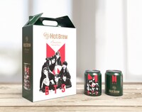 人気画像8位は「BTS初の缶コーヒーを日本でお披露目、明日から販売」より、「BTSスペシャルパッケージ ホットブリューアメリカーノヘーゼルナッツコーヒー」12本セットイメージ