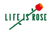 LIFE IS ROSE ロゴ