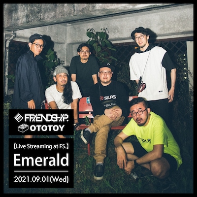 「Live Streaming at FS. / Emerald」告知画像