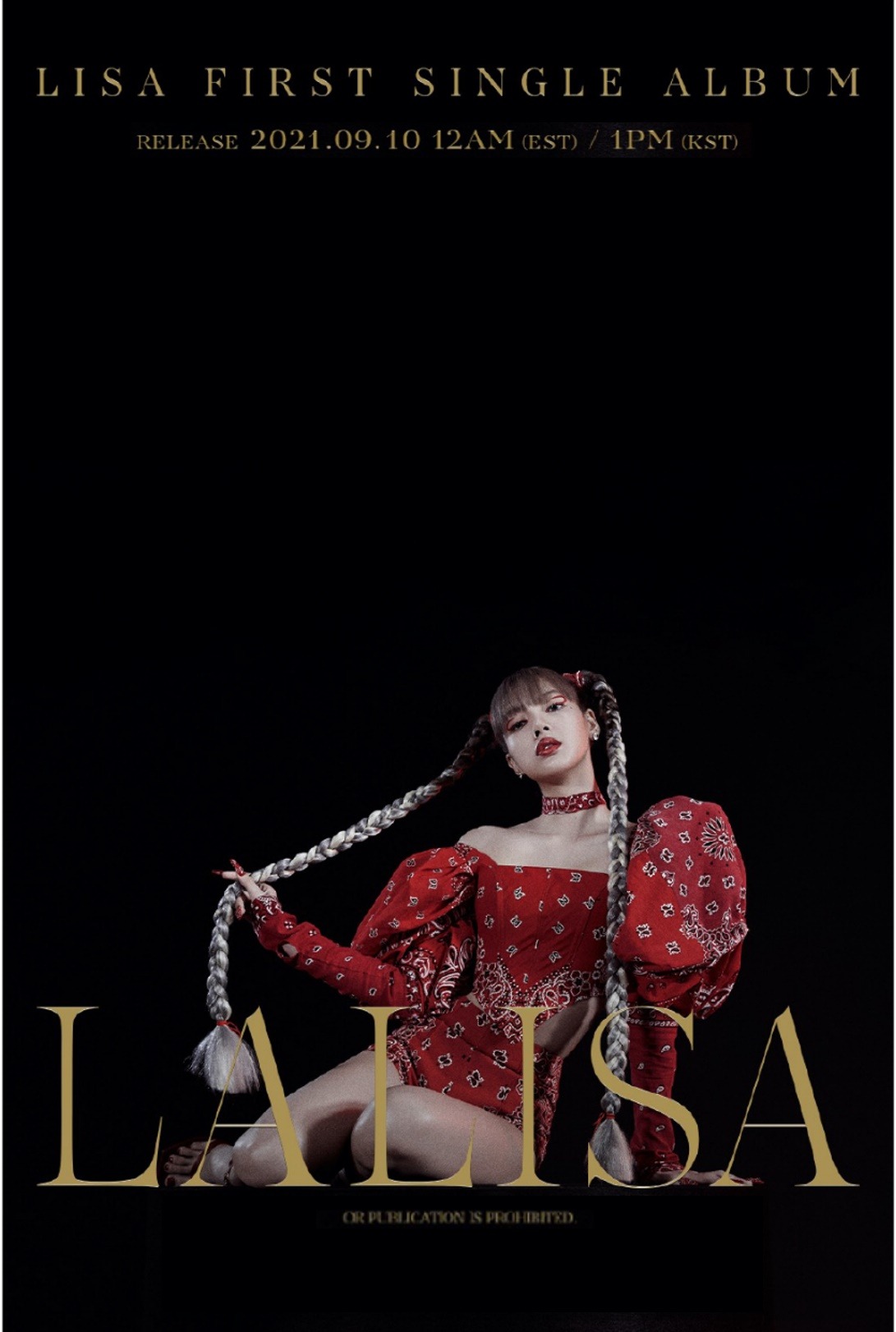LISA（BLACKPINK）「LALISA」ビジュアル