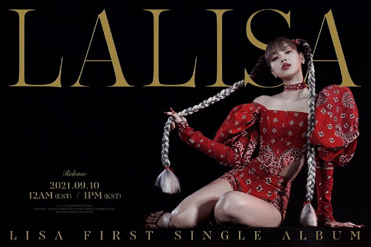 BLACKPINK・LISAソロデビューシングルは2形態、50枚限定でレアゴールデンチケット封入 - Vimarsana News