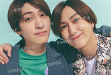 「SUPER★DRAGON OFFICIAL CALENDAR 2022」特典ポストカード サンプル (c)SDP