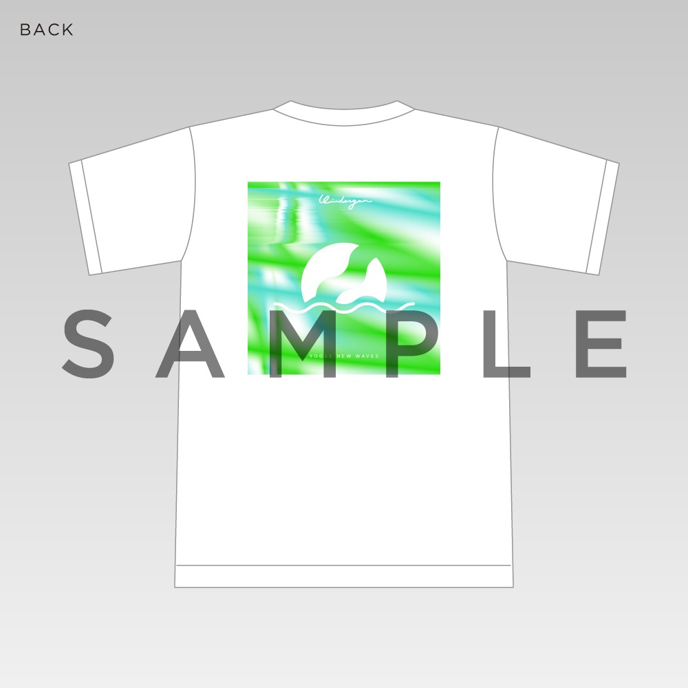 Yogee New Waves「WINDORGAN」ビクターオンラインストア限定盤に付属するTシャツのイメージ画像。