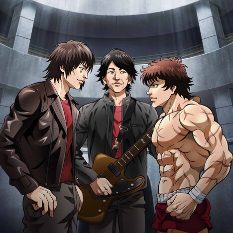 GRANRODEO「Treasure Pleasure」長帯のコラボレーションイラスト。